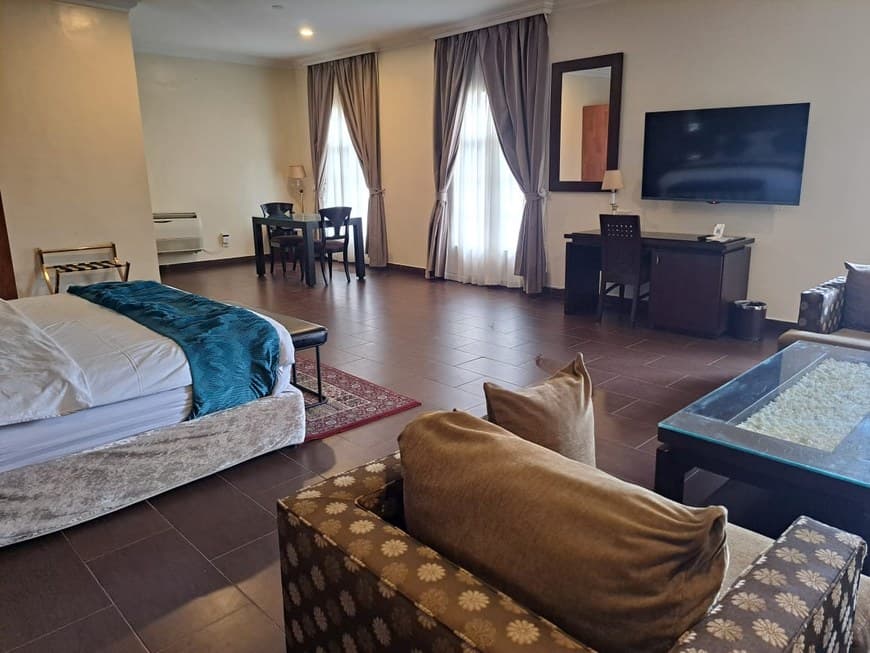 Living and dining area